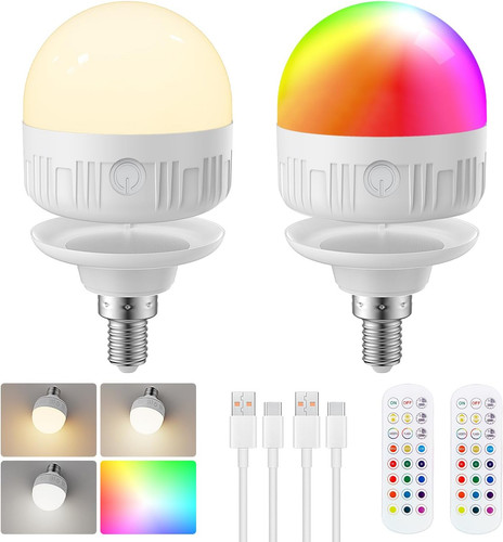 E14 rechargeable light - rechargeable,