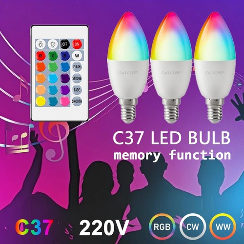 E14 rgb led bulb - led,