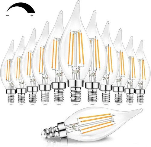 12pack e14 led candle light - 12pack,