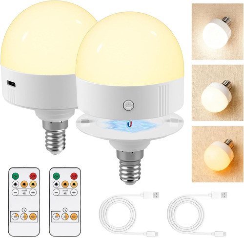 Usb rechargeable e14 light - rechargeable,