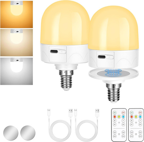 Auauy e14 rechargeable light - e14,