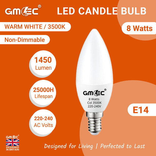 E14 led candle - candle, 70w