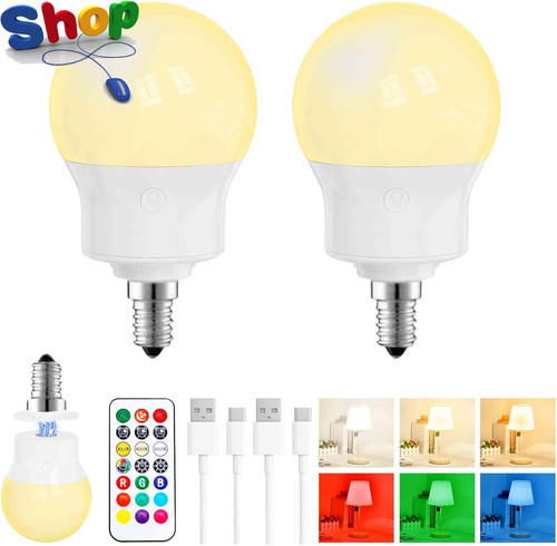 Led rechargeable light bulb - rechargeable,