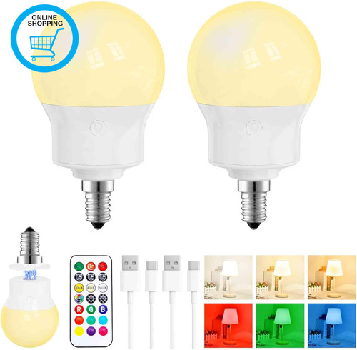 Led rechargeable light bulb - led,