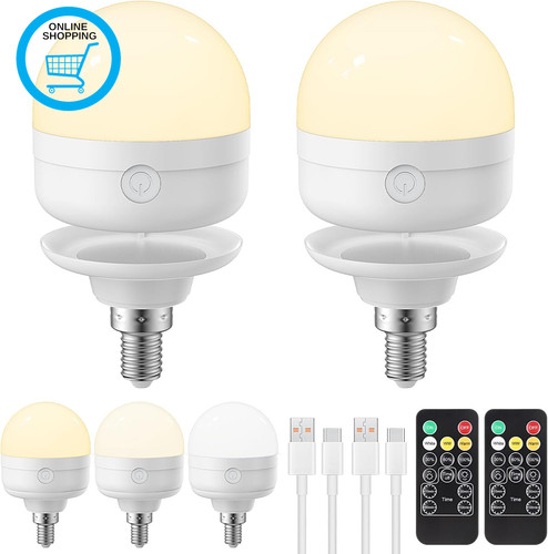 E14 rechargeable light - rechargeable,