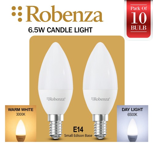 Led 50w candle - 6.5w=50w, e14